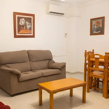 Con Aire Acondicionado En Conil דירה *